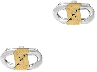 Emporio Armani Gemelli da polso da uomo in acciaio inossidabile