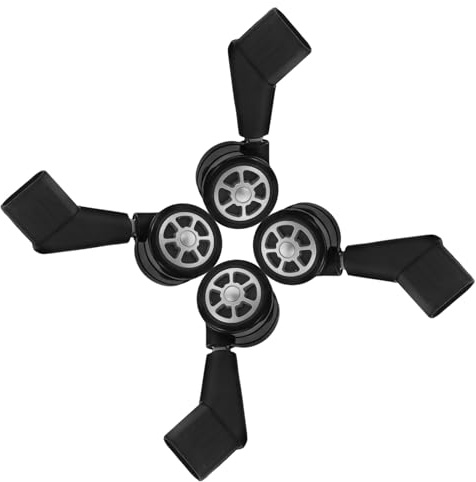 VILLFUL 4pezzi Ruote Ricambio Per Sedie Ufficio Sostituzione Rotelle Silenziose Per Sedie Girevoli Ruote Per Mobili Per Pavimenti Tappeti