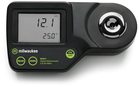 Milwaukee 0 to 85% Brix Digitial Refractometer - MA871