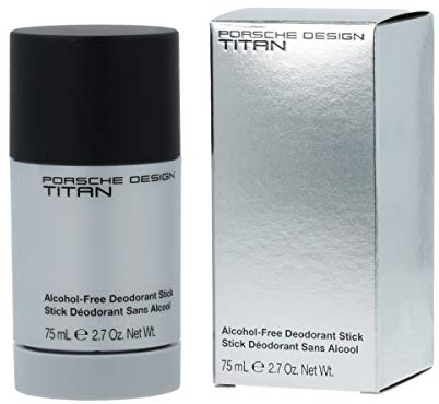 Porsche Design Titan homme/men, Deodorantstick ohne Alkohol 75 ml, 1er Pack (1 x 0.156 kg)