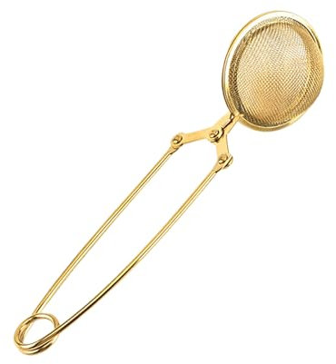 BEALIFE Passoire à thé en Maille, infuseur à thé à Chaque avec précision, infuseur à thé en Acier Inoxydable Seawang doré, Acier Inoxydable Premium, Or