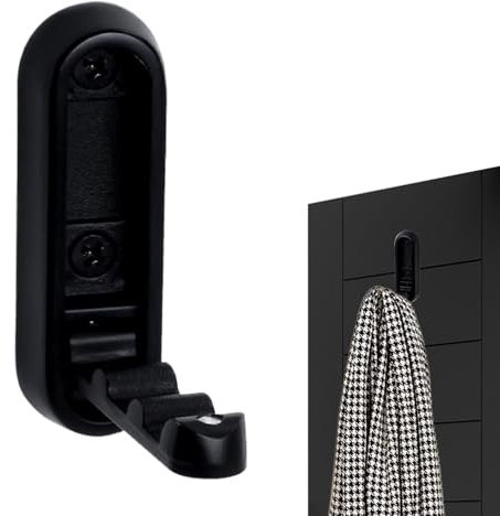 Générique Crochets pliables Support mural, crochets pliables | Les cintres des foulards | Crochets de manteau pliant en alliage en alliage en zinc lourd pour sacs de serviettes Équipement de fitness