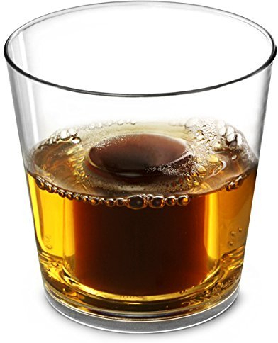 Elite Polycarbonate Bomb Cups - Reusable Jager Bomb Shots, 4.4oz / 125ml with 100ml Chaser, Sleeve of 12