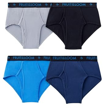 Fruit of the Loom boxershorts för män, fukttransporterande underkläder, flerpack retroshorts (3-pack), olika färger, XL