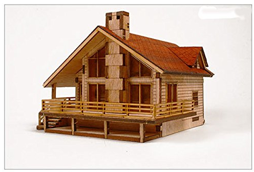 youngmodeler Casa Giardino A/Kit Modello In Legno /