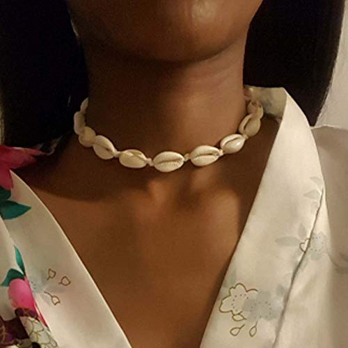 Jovono Collier Bohemian avec coquillage pour cadeau d'anniversaire d'amitié