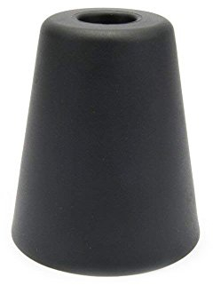 sossai® 1 x Butée de Porte/arrêt de Porte NTS | Formule: Hans | Hauteur : 80 mm | Diamètre : 70 mm | Couleur: Anthracite |Protection Murale pouvant être fixée au Sol