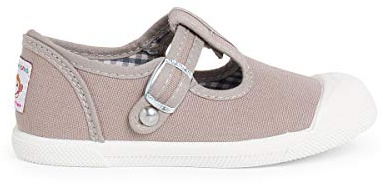 Pisamonas Zapatillas Lona Niños Puntera Goma Tipo Pepitos