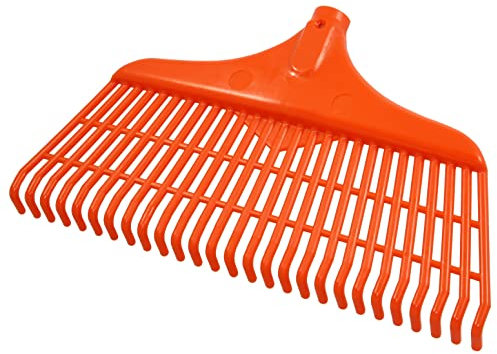 Agrarflora Premium Laubbesen 40cm - Widerstandsfähiger & Robuster Rechen für den Garten, Vielseitig einsetzbar als Laubrechen, Rasenrechen oder Gartenrechen - 1 Stück