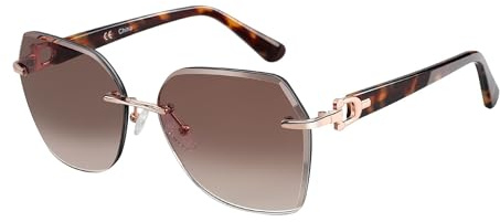 ZENOTTIC Oversize Occhiali da Sole da Donna Grandi Senza Montatura Lenti Sfumate con Taglio Geometric a Diamante con Protezione UV Fashion Shades Moda