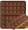 Silicone Chocolate Moulds - 18 Cavity Bar Moulds, Non-Stick, Deep for Filling Pistachio (1 PCS)