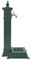 Colonne d'eau de jardin antique - Fontaine sur pied - Colonne d'eau avec robinet et bassin - 30,5 x 33 x 73 cm - Pour parcs