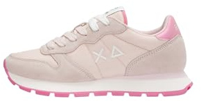 SUN68 Donna Sneakers Basse Z36201 Pelle Rosa Chiaro 39