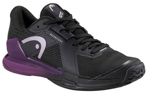 HEAD Women's Sprint Pro 4.0 Tennis Shoes Black Plum