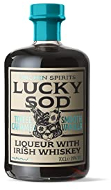 Lucky Sod liqueur with Irish Whiskey, 70cl, 25% ABV, Party shot, Vegan & GF