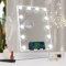 Hansong Bluetooth Vanity Makeup Mirror with Wireless Charging Hollywood Vanity Mirror with 12 Bulbs 360 Degree Rotation