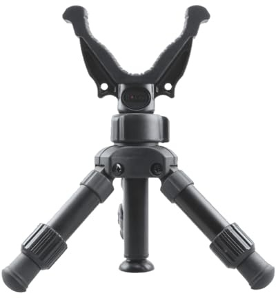 Vector Optics Rokstad ELP V Rifle Super Compact Mini Tripod System with V mount for Rifle Black