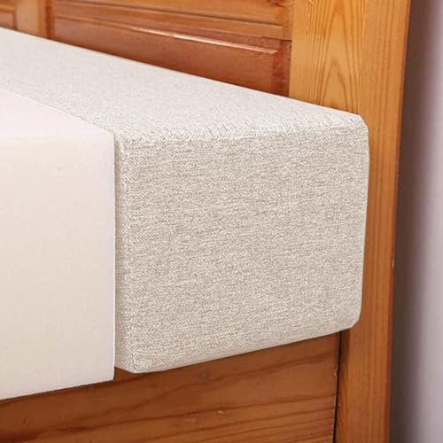 ELYSYSRL Cojín Rectangular para Colchón de Pared de Puente de Cama, Almohada de Espuma Viscoelástica Suave, Protector de Cama, Relleno Rectangular de Espacio para Cama(#2,120x20x8cm/39x8x3in)