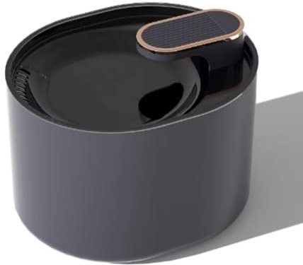 Fuente de Agua para Mascotas de 3 litros, Conexión USB y Bluetooth, Nivel de Ruido Ultra Bajo, Luz LED, Color Berlin Blue, Mantiene Hidratada tu Mascota Durante tu Ausencia, Conserva el Agua Fresca