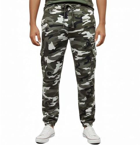 Game Mens Army ACU Digital Camouflage Jogging Bottoms