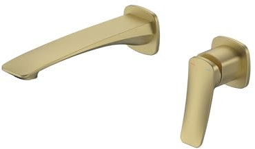 BEITH Mitigeur Lavabo Encastré, Moderne Robinet de Lavabo, Robinet Salle de Bain, Robinet Mural Lavabo, 59A Laiton, Anticorrosion, Durable