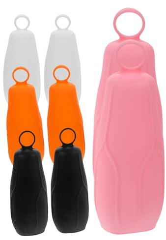 PAMINGONO 8pezzi Manicotti in Silicone Per Contenitori Di Lozione Coperture Anti-perdita Per Contenitori Da Viaggio Manicotti Per Piccoli Cosmetici Protezione Per Prodotti Da Toeletta