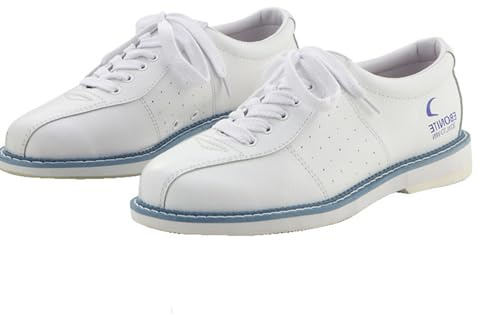 Viaoragiosa Scarpe da Bocce,Scarpe da Bowling in Pelle,Sneaker da Bowling,Facile da Usare,libertà di Movimento E Comfort,per Bowling Indoor E Outdoor Principianti Atleti Occasionali Dilettanti