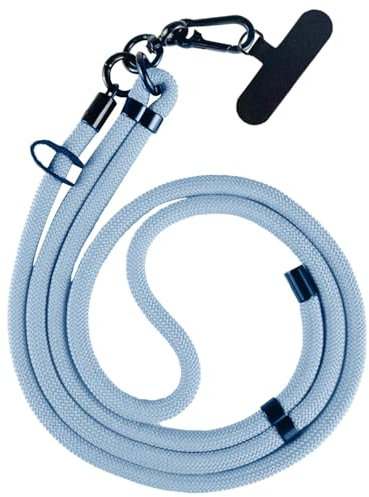 Cordón para teléfono – Cordón para teléfono celular | Correas cruzadas para teléfono | Correa de muñeca multifuncional | Correa portátil para el cuello collar para la mayoría de teléfonos inteligentes