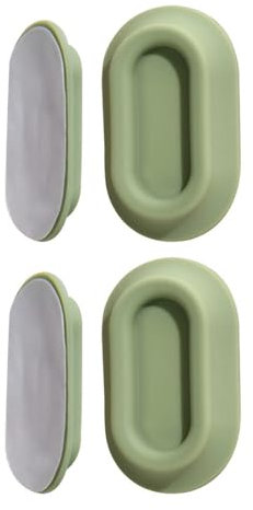 CeaBulo 1 par de soportes para mando a distancia de pared, organizadores de silicona para televisores, accesorios y dispositivos