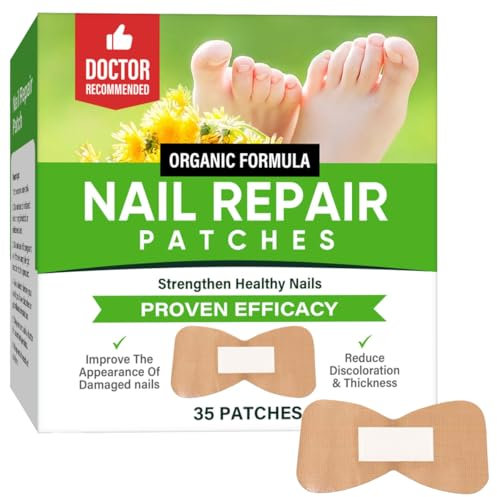 Micosi Unghie Piede, 35Pezzi Fungo Killer Per Unghie Piedi, Funghi Unghie Piedi, Ripara le Unghie in Modo Rapido ed Efficac