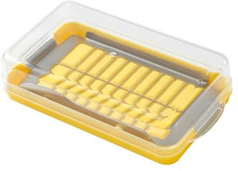 Scatola Per Tagliare Contenitore in Plastica Trasparente Facile Da Usare Utensile Da Taglio Affidabile Per Formaggio Con Forchetta