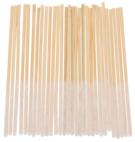 HOMSFOU 150 de Algodón Largos para Maquillaje y Limpieza, Bastoncillos Algodón Absorbente, Paquete 150 Piezas para Cuidado Facial y Belleza Profesional