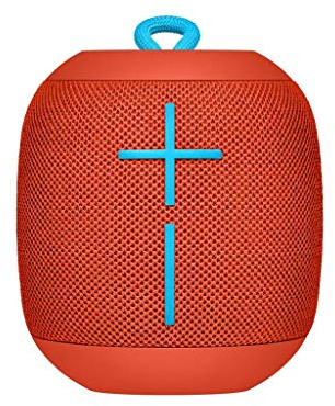 Ultimate Ears Wonderboom Enceinte Portable Bluetooth, Son étonnamment Puissant, Etanche, Connectez Deux Enceintes pour Un Son Plus Puissant, Batterie 10h - Rouge