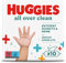 Huggies Everyday, Salviette neonato, 560 Salviette umidificate con 99% acqua pura e 65% fibre assorbenti naturali, 10 Confezioni da 56 Salviette