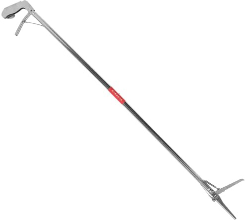 BESPORTBLE Stainless Steel Snake Catcher Clip with Safe Operation and Easy Storage Features for Outdoor Use Sturdy Metal Snake Grabber Tool for Handling