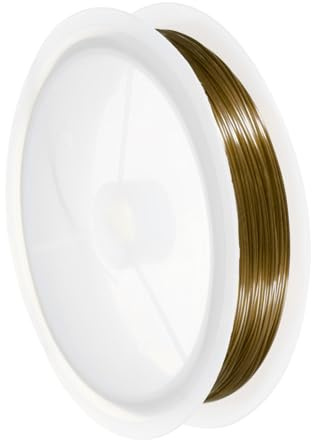 QUARKZMAN 18M 24 Gauge 0.5MM Filo Di Rame Materiali Per Artigianato Bronzo