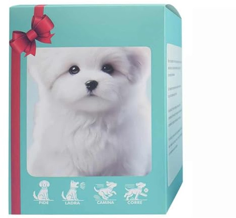 Upgrade AI Robotic Dog for Adults, 2025 New Realistic Robot Puppy That Acts Like a Real Puppy - Walking, Barking, Tail Wagging, Sitting & Running, Electronic Pet Gift for Kids Adults with Gift Box