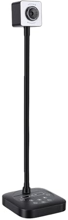 Sxhlseller 4K 8Mp Usb-Dokumentkamera, Ai-förbättrade Dubbla Mikrofoner Högupplöst Dokumentkamera, 2. 8Mp High Definition, för Distansundervisning Onlinemöte, Skanna Böcker
