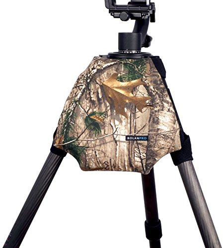ROLANPRO Housse de Pluie pour Appareil Photo - Camouflage - Housse de Pluie Universelle pour trépied - Coussinets d'épaule - pour Pistolets
