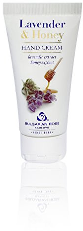 Bulgarian Rose La crème pour les mains à la lavande et au miel 50 ml aide la peau des mains à lutter contre les dépôts quotidiens et les influences néfastes des facteurs externes