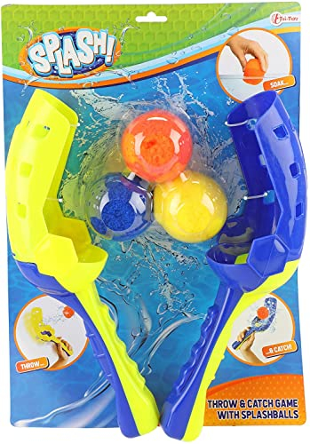 catching game Splash junior yellow/blue 5-piece