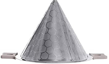 TREGOO Trichter Stainless Steel Double-Layer Tea Strainer, Coffee Dripper, Measuring Cup Tea Funnel Cone Superfine Strainer Tea Filter