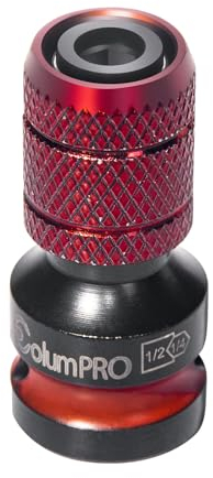 ColumPRO 1/2 Square Drive to 1/4 Hex Shank Socket Adapter Converter for Connecting Screwdriver Bit to Impact Wrench and Ratchet Wrench.