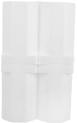 Ciieeo Caja De Transporte Para Botellas De Vino Con Espuma Doble De Alta Densidad Para 2 Botellas, Diámetro 85 Mm, Color Blanco, Protección Segura Para Envíos y Almacenamiento Viajes y Fiestas