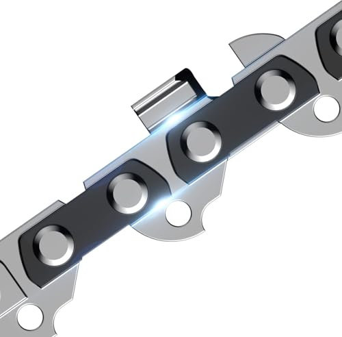 SEESII pack de 3 cadenas para motosierra mini de 8, para motosierras eléctricas a batería de 8, compatible con SEESII CH820 CH820+ - paso 1/4 LP, grosor guía 0.043, 45 eslabones