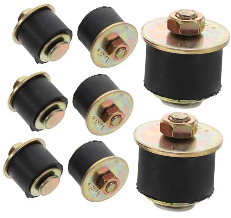 JECOMPRIS 8 Pièces Bouchons de Remplissage Huile Caoutchouc de Installation Simple Performance Étanchéité Exceptionnelle Compatible avec Réservoirs de Robuste pour Pipelines Automobiles et