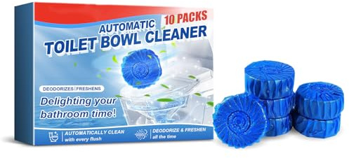Blocs De Réservoir De Toilettes,Toilettes Propres Désodorisant Bleu,Bloc De Nettoyage De Toilette,Détartrant Intensif WC Anti Calcaire,WC Net Energy Bloc Anti-tartre