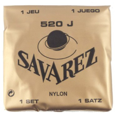 Savarez 520J - Muta di corde per chitarra, tensione alta, colore: giallo
