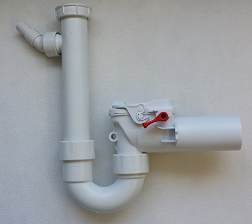 Kessel Rückstaudoppelverschluss Siphon DN 50 Waschtisch + Waschmaschine / Spülmaschine