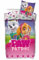 Mädchenbettwäsche Paw Patrol Bettwäsche 135x200 80x80 Kissen-Bezug Baumwolle Mädchen Bettwäsche Paw Patrol Skye Everest